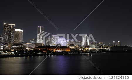 Night view of Minato Mirai Night view of Minato Mirai 125824510
