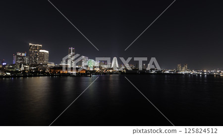 港區未來的夜景 港區未來的夜景 125824512