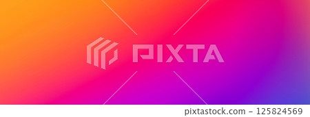 Abstract fresh colorful background. Minimalist gradient. Smooth banner or wallpaper Abstract fresh colorful background. Minimalist gradient. Smooth banner or wallpaper 125824569