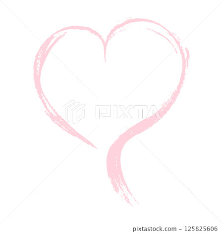 簡單的心型手繪插畫,白色透明背景,淡粉紅色櫻花,向量圖,png 簡單的心型手繪插畫,白色透明背景,淡粉紅色櫻花,向量圖,png 125825606