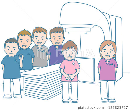 放射治療室工作人員 125825727