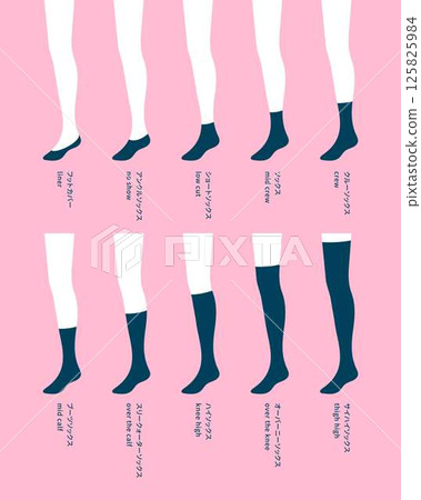 List of socks types 125825984