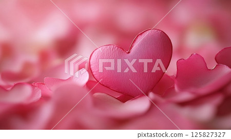 a vibrant wildflower meadow bursting with colorful blooms under a clear blue sky. This scene captures the essence of nature beauty in spring and summer. 125827327