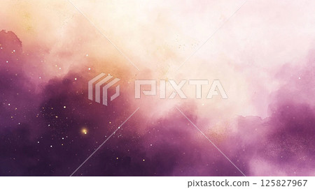 水彩塗抹漸層背景紋理材質濺金粉抽象 水彩塗抹漸層背景紋理材質濺金粉抽象 125827967
