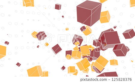 VJ Pop Cube Particle 可愛黃棕色 [有替代版本] 125828376