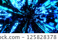 VJ Tunnel Warp Fire Speed Blue [另有版本可用] 125828378