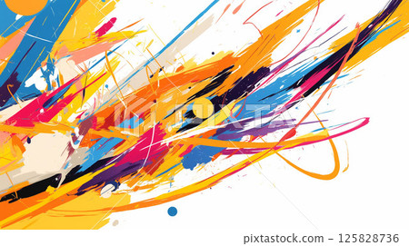Splash Art Abstract Colorful Background Material Texture Brush Strokes Stain Brush Strokes Paint Splash Art Abstract Colorful Background Material Texture Brush Strokes Stain Brush Strokes Paint 125828736
