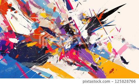 Splash Art Abstract Colorful Background Material Texture Brush Strokes Stain Brush Strokes Paint Splash Art Abstract Colorful Background Material Texture Brush Strokes Stain Brush Strokes Paint 125828766