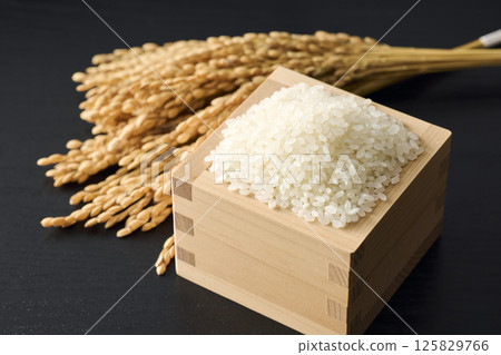 rice in a square rice in a square 125829766