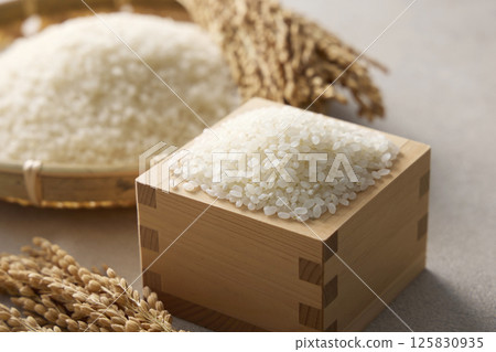 rice in a square rice in a square 125830935