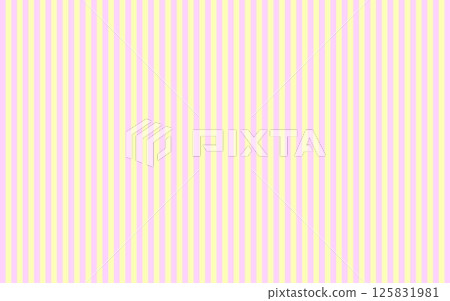 Striped/border material/pink x yellow 125831981