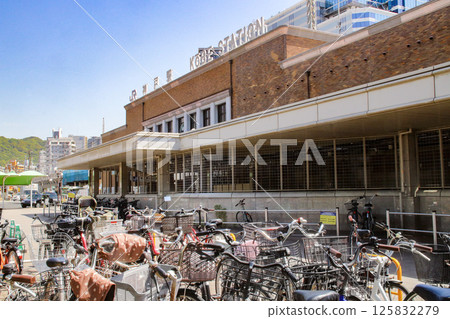 Kobe Station North Exit Bicycle Parking Lot / 3-chome, Aioi-cho, Chuo-ku, Kobe, Hyogo Prefecture 125832279