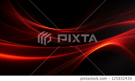 Abstract Red Lines Background 125832430