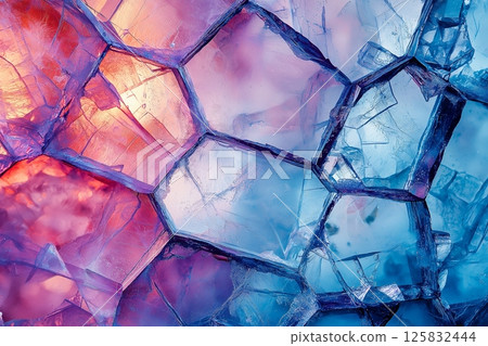 Crystals sparkle in the light. Mineral formations. Crystals sparkle in the light. Mineral formations. 125832444