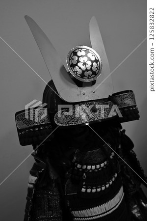 Samurai Armor and Helmet 125832822