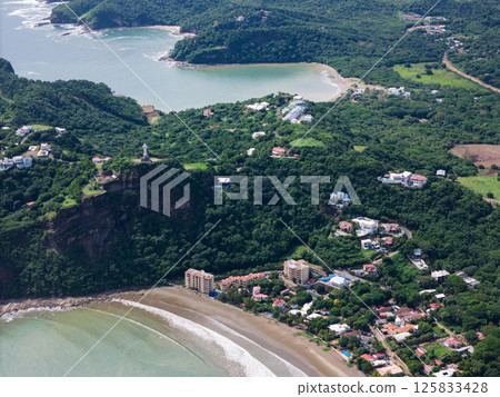 Coastline of San Juan Del Sur 125833428