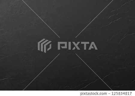 Rustic black textured abstract background for culinary and design projects 125834817
