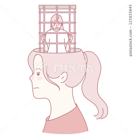 Conceptual Art Represents the Complexity of Mental Struggles and the Pursuit of Freedom 125835645