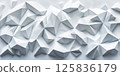 Abstract geometric white background with textured shapes 125836179