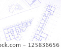 plan, blueprint, construction 125836656