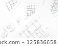 Architectural plan .House plan project .Engineering design . 125836658