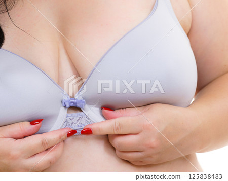 Fat woman big breast wearing bra Fat woman big breast wearing bra 125838483