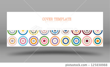 Multicolored circles. Layout for background, cover, screensaver, website and creative idea. The idea of interior design, corporate style and decorative creativity Multicolored circles. Layout for background, cover, screensaver, website and creative idea. The idea of interior design, corporate style and decorative creativity 125838988
