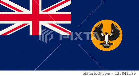 Flag of Australian state of South Australia. Official flag of South Australia 125841159