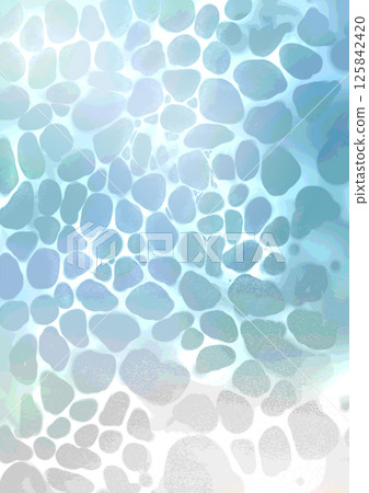 Sparkling sea surface / Background illustration / A4 size Sparkling sea surface / Background illustration / A4 size 125842420