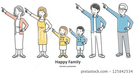 Pointing family 125842534