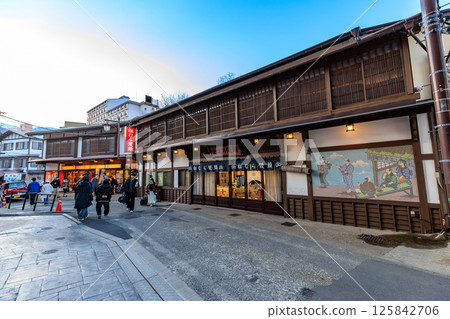 Gunma Prefecture, Agatsuma District, Kusatsu Town, Kusatsu Onsen, Nishinokawara Street 125842706