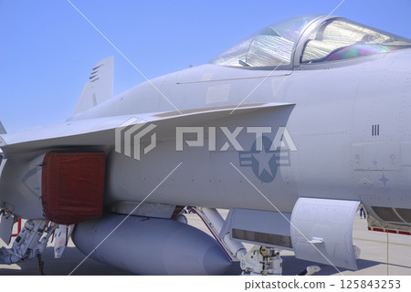 山口縣岩國空軍基地的 F/A-18 戰鬥機 125843253