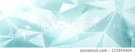 Bright light blue abstract crystal background. Bright light blue abstract crystal background. 125843404