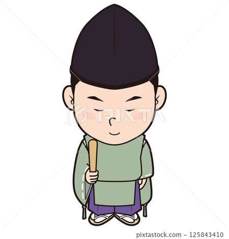 A bowing priest A bowing priest 125843410