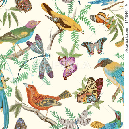 Beautiful Handmade Flower and Scroll Motif Drawings 125844449