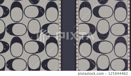 Aesthetic Hand Drawn Curly and Floral Illustration Works 125844462
