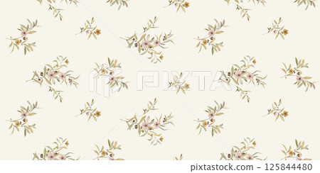 Aesthetic Hand Drawn Curly and Floral Illustration Works Aesthetic Hand Drawn Curly and Floral Illustration Works 125844480