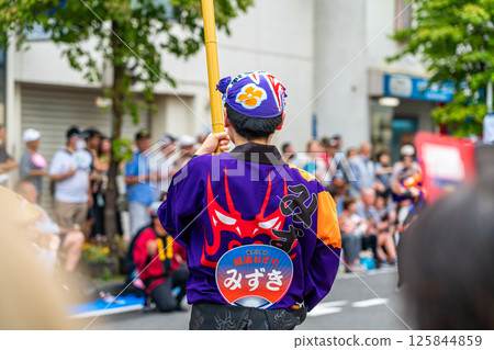 [Kanagawa Prefecture] Yamato Awa Odori dance, crowded with many people 125844859