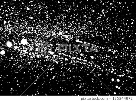 細膩的白色墨水從左到右飛濺 125844972