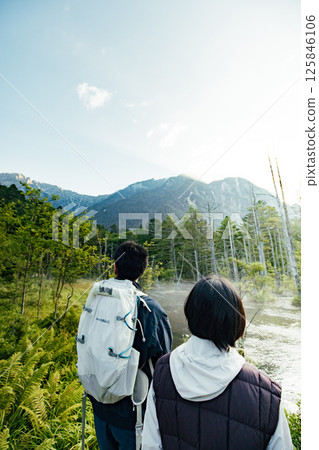 <Nagano> The magnificent views of Kamikochi: Dakezawa Marsh and Mt. Rokuhyaku 125846106