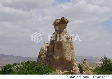 土耳其卡帕多西亞的帕薩巴格地區 土耳其卡帕多西亞的帕薩巴格地區 125846456