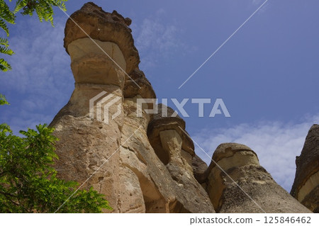 土耳其卡帕多西亞的帕薩巴格地區 土耳其卡帕多西亞的帕薩巴格地區 125846462