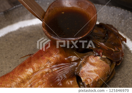 Boiled golden-eyed snapper Boiled golden-eyed snapper Boiled golden-eyed snapper Boiled golden-eyed snapper 125846970