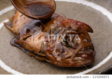 Boiled golden-eyed snapper Boiled golden-eyed snapper Boiled golden-eyed snapper Boiled golden-eyed snapper 125846971