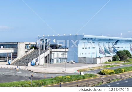 大分縣大分市：晴天的大分海洋宮水族館“海之卵” 125847045