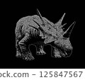 Styracosaurus dinosaur 125847567