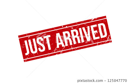 Just Arrived Rubber Stamp Seal Vector 125847770
