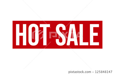 Hot sale Rubber Stamp Seal Vector 125848147