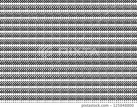 Embroidery patterns that can be used as manga materials. Monochrome 125848800