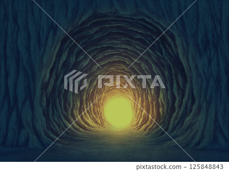 洞穴入口背景圖04 125848843